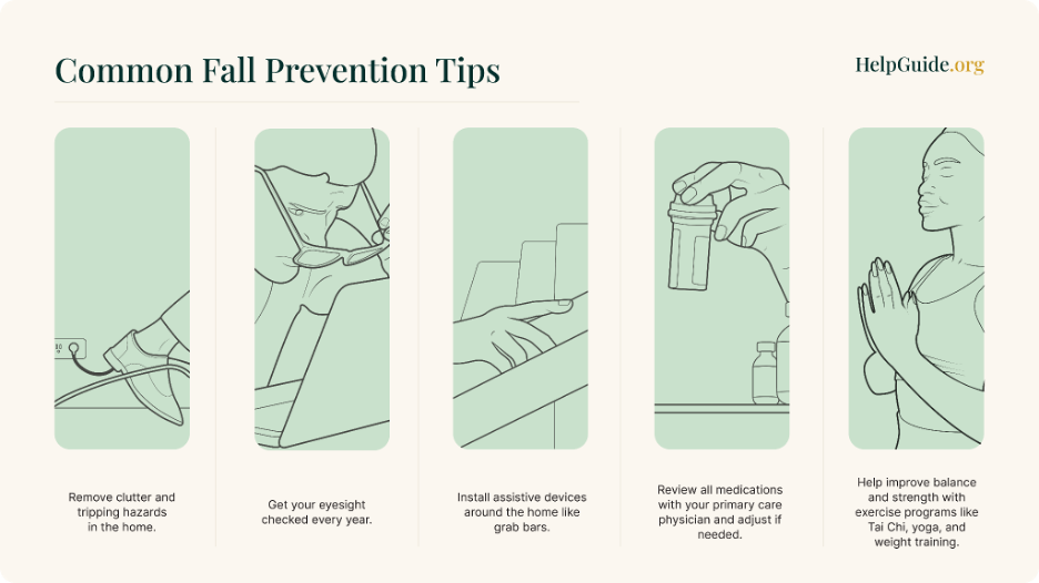 Fall prevention tips